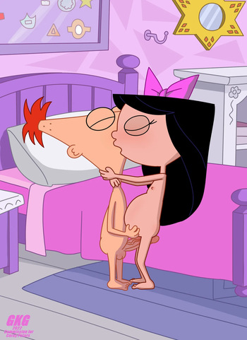 Phineas Flynn and Isabella Garcia-Shapiro (Phineas and Ferb) - GKG cover