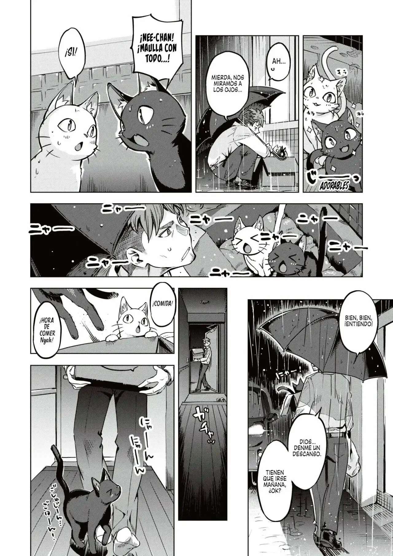 Oshikake Nyanko | Gatitas no invitadas 1 - 3 page 4 full