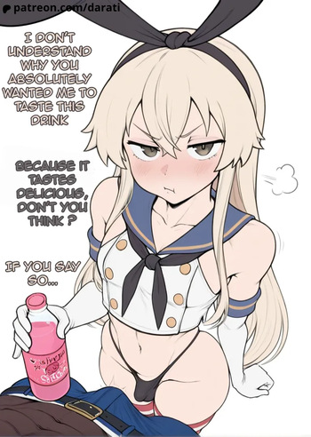 (TEASER) Shimakaze and the magic drink cover