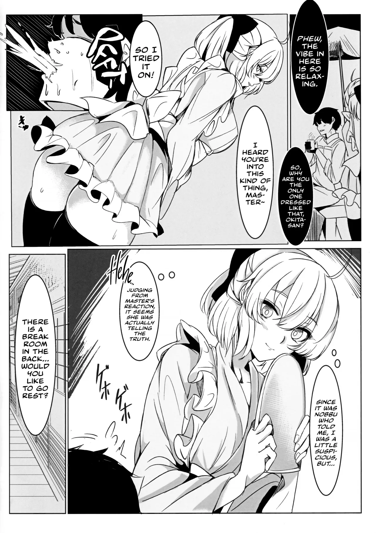 Chaya no Gokyuukei | Break Time at the Teahouse page 3 full