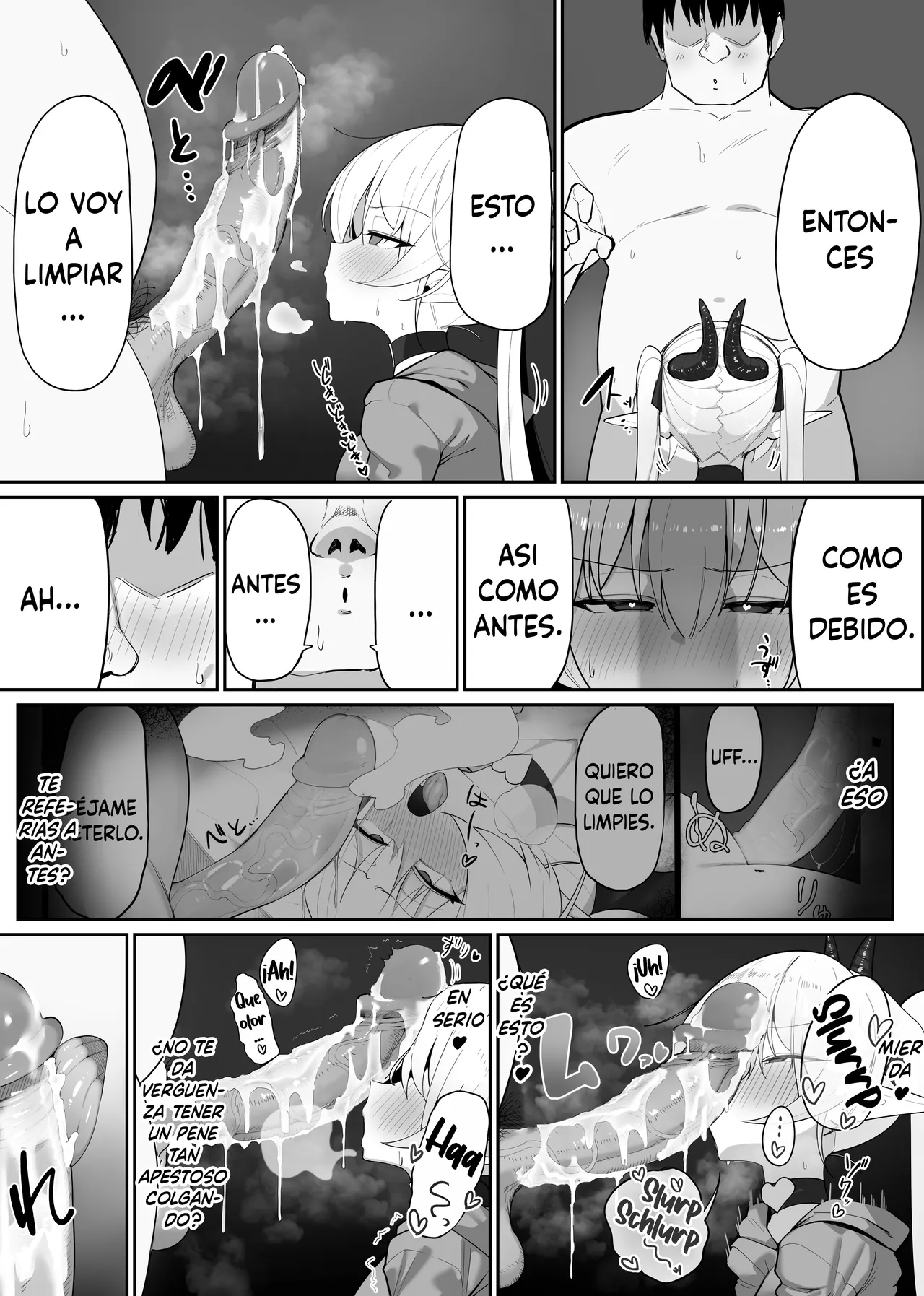 Atashi no Ejiki ni Narinasai! 2 + Omake｜¡Seras Esclavo del Súcubo! 2 + Extra page 12 full