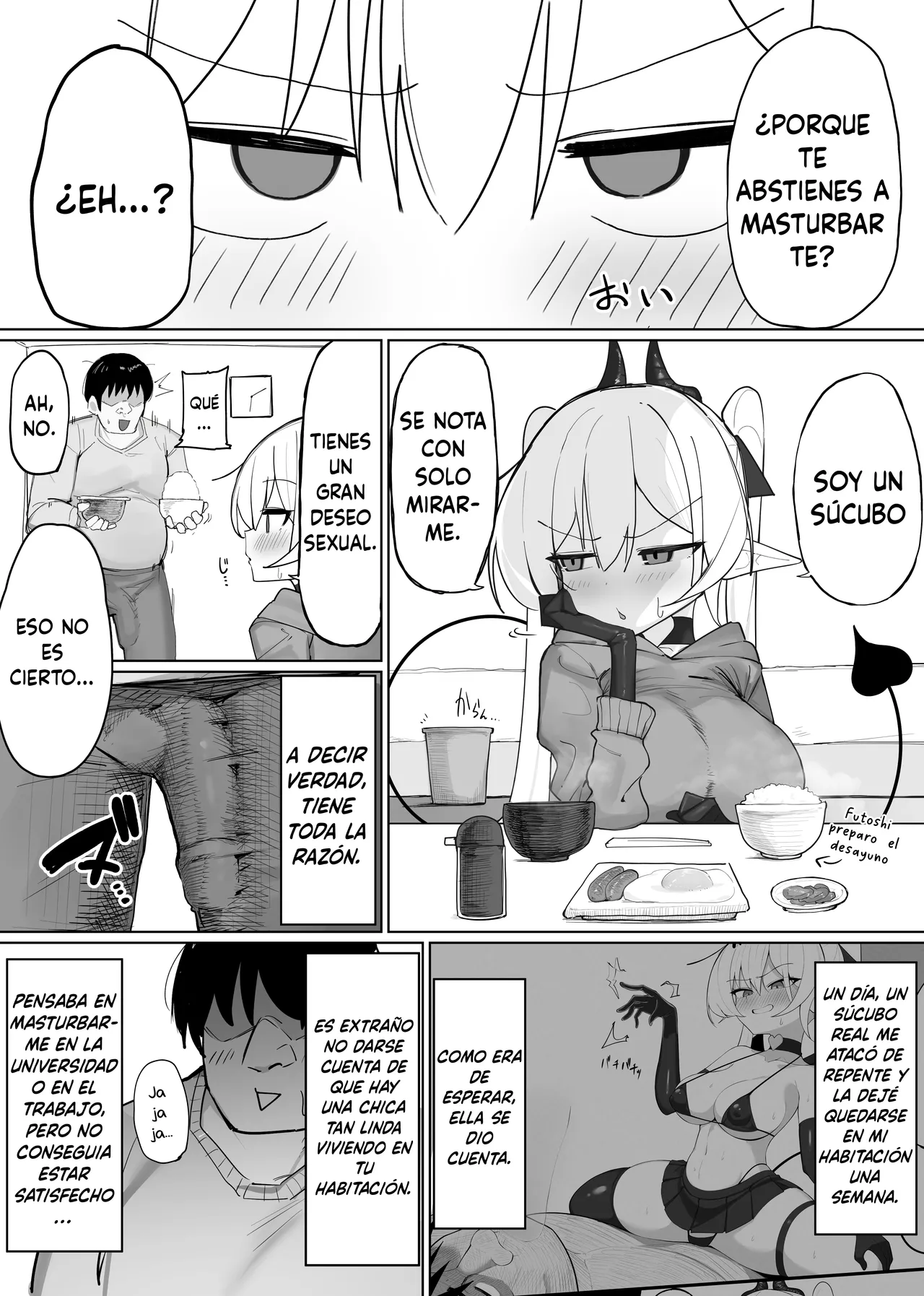 Atashi no Ejiki ni Narinasai! 2 + Omake｜¡Seras Esclavo del Súcubo! 2 + Extra page 3 full