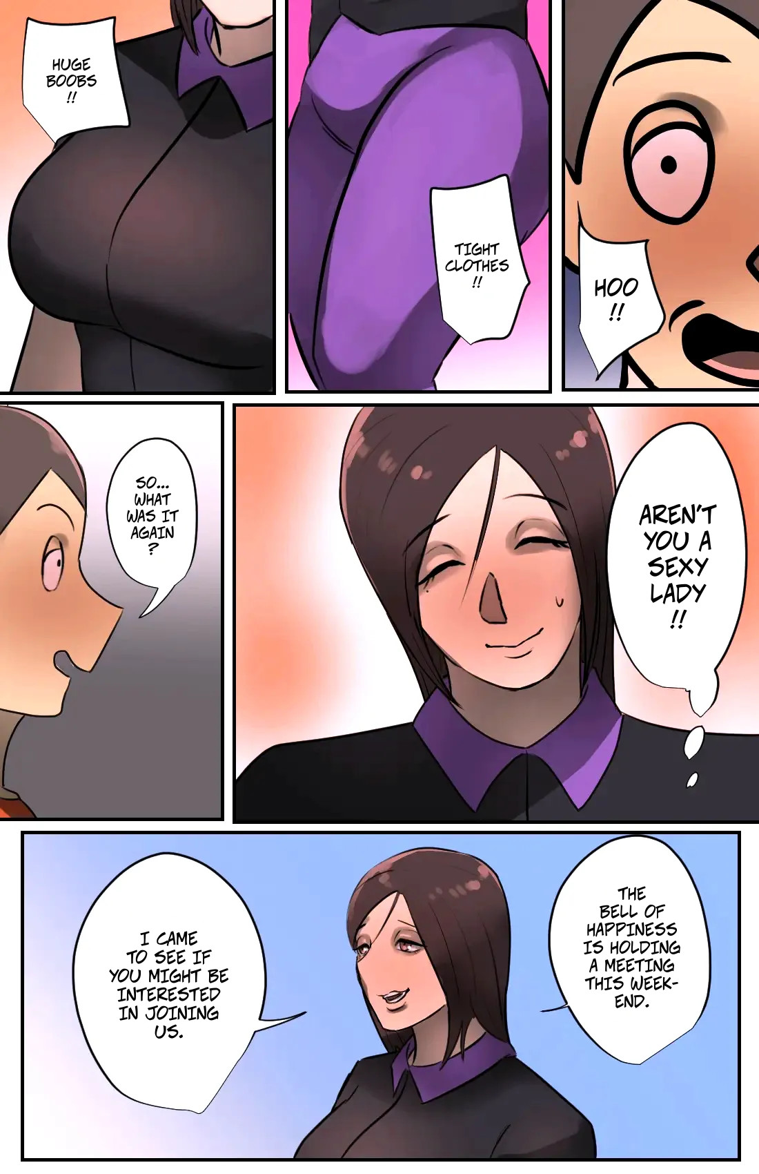 A Saleswoman Interrupted Me While I Was Jerking-Off -- Genkan o Aketara Iru Kanyuu Oba-san page 5 full