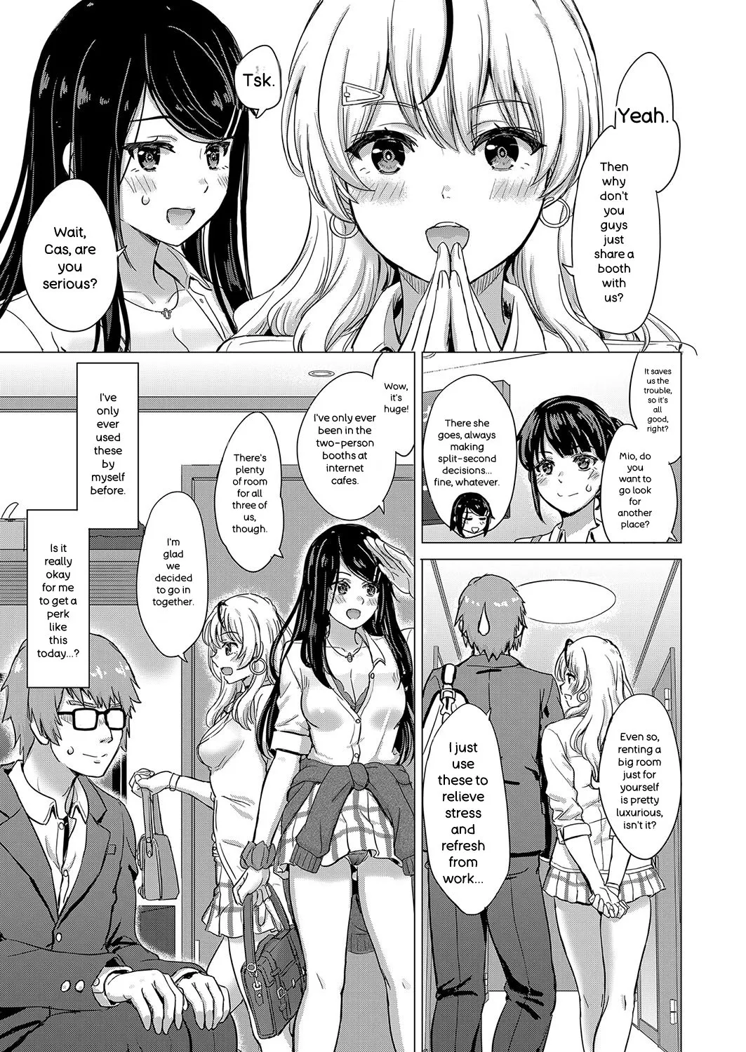 Iyarashii Kono Ko-tachi wa Tsukaretai. page 6 full