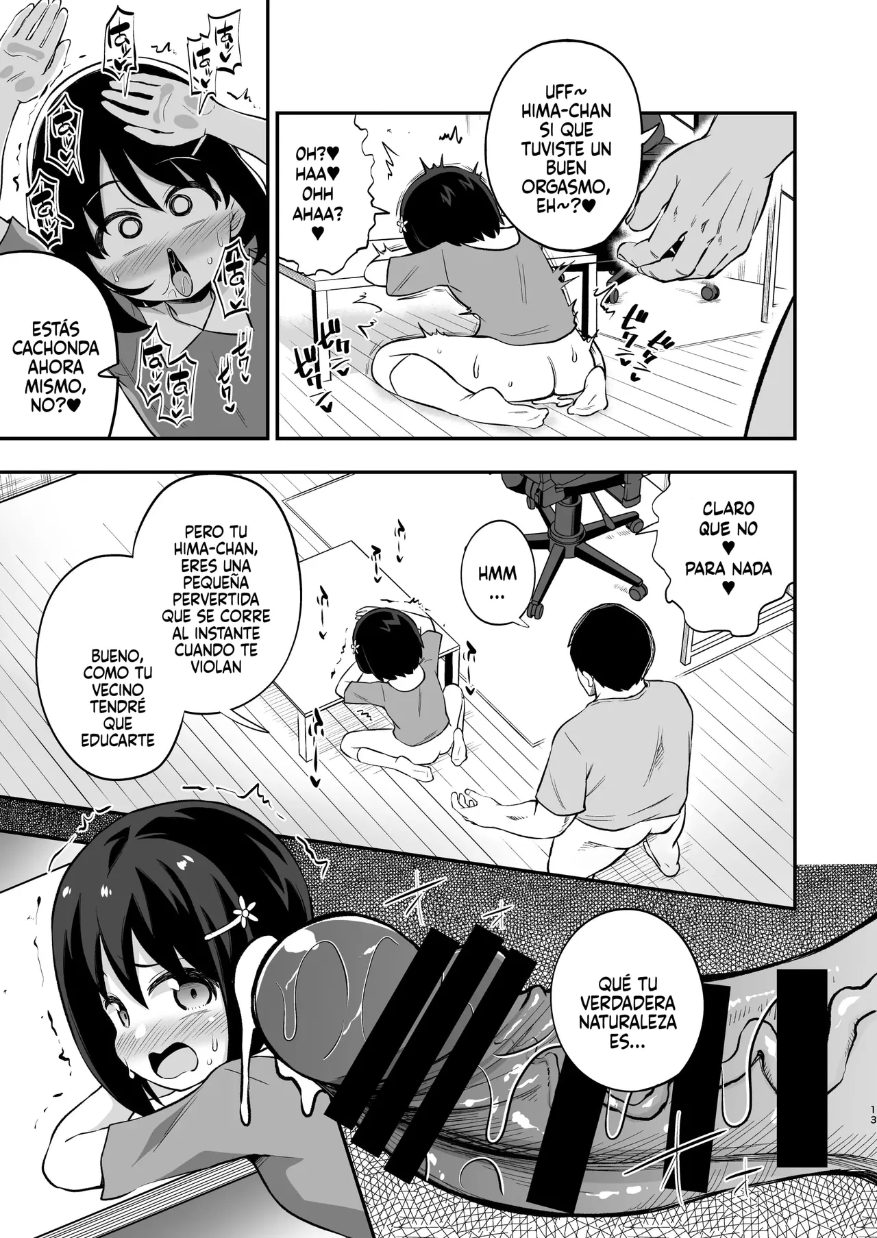 Otonari-san no Onaho ni Narimashita｜Me convertí en el juguete sexual de mi vecino page 12 full