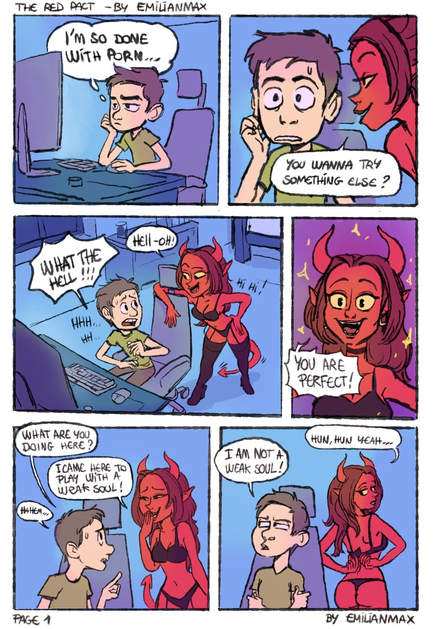 The red pact EmiliaNmax 5/5 pages page 1 full