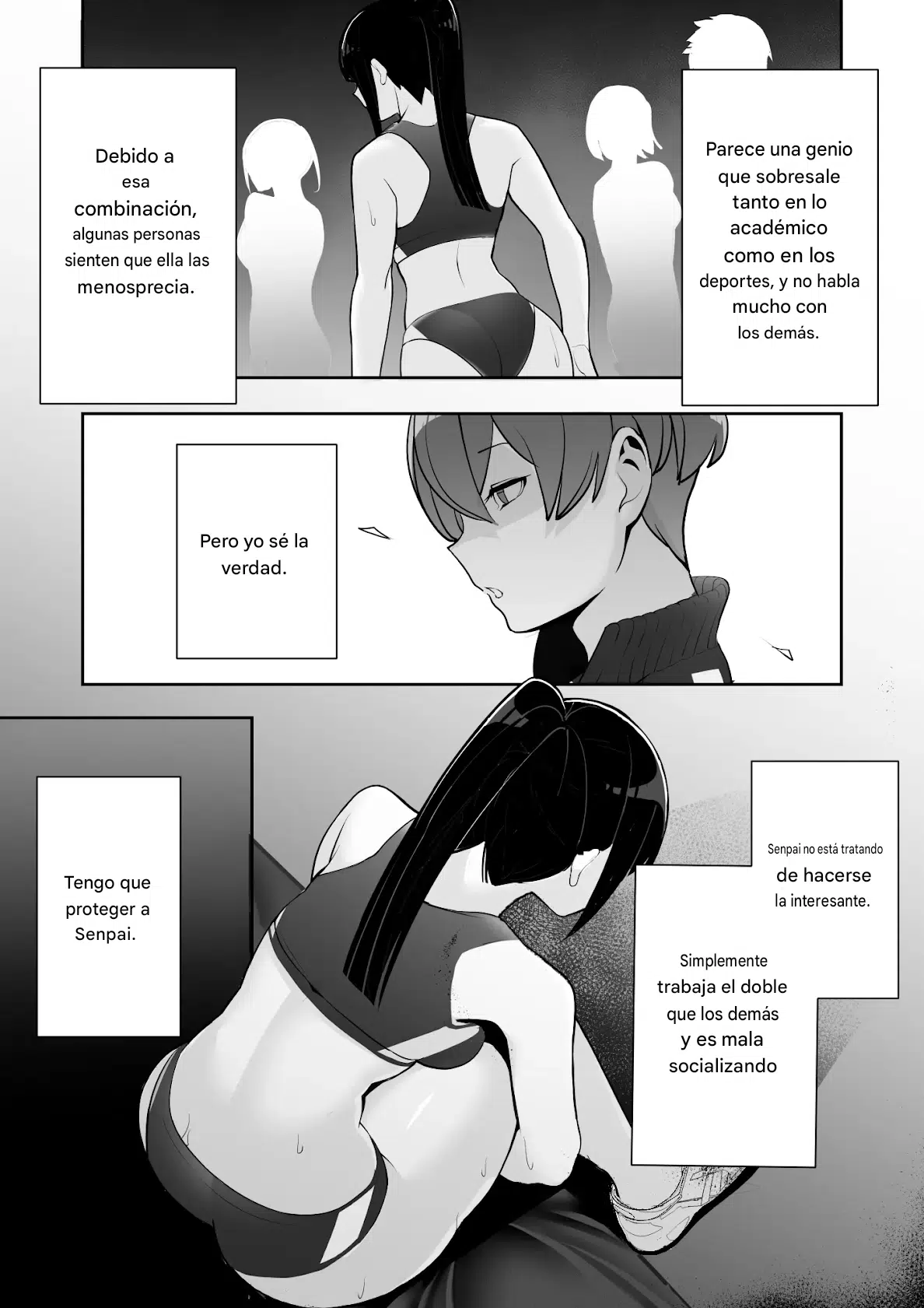 Reizoku no Kubiwa Akogare no Rikujoubu Senpai o Toraete Jibun no Konomi ni Sennou Choukyou Español page 10 full