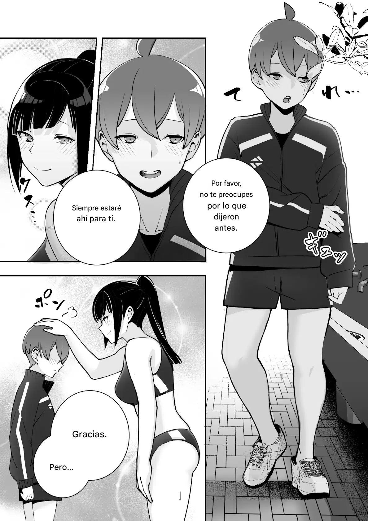 Reizoku no Kubiwa Akogare no Rikujoubu Senpai o Toraete Jibun no Konomi ni Sennou Choukyou Español page 12 full