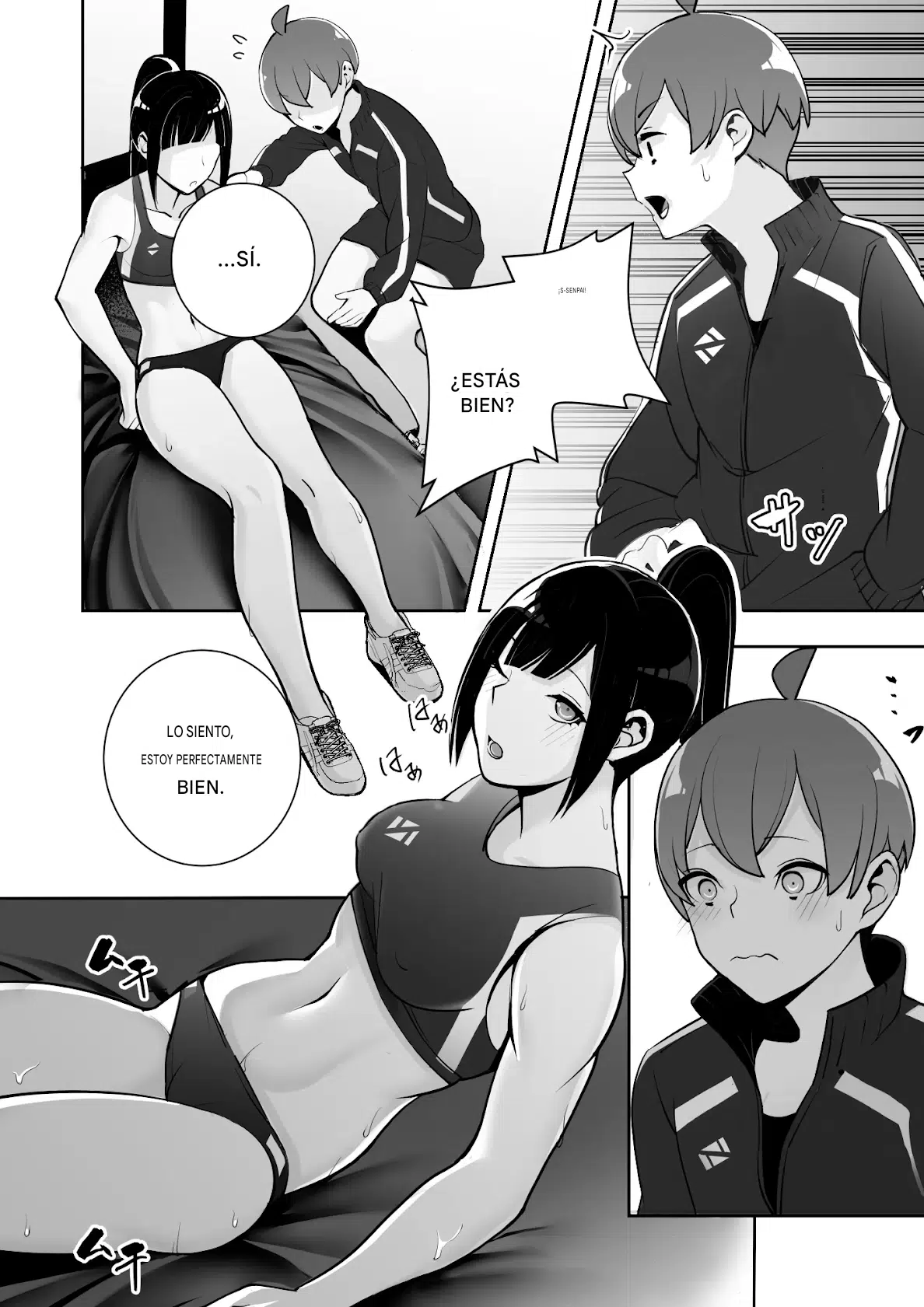 Reizoku no Kubiwa Akogare no Rikujoubu Senpai o Toraete Jibun no Konomi ni Sennou Choukyou Español page 7 full