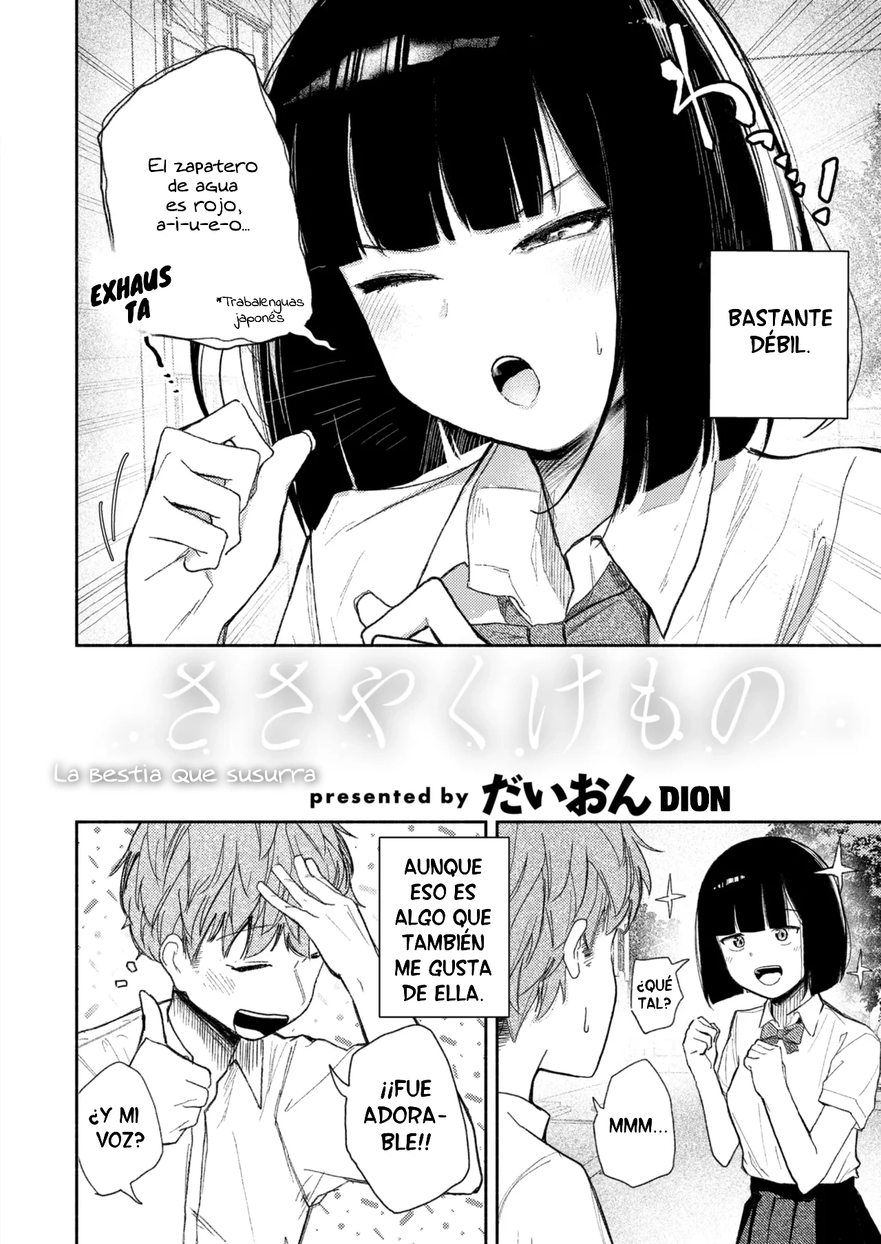 La bestia que susurra - Sasayaku Kemono page 2 full