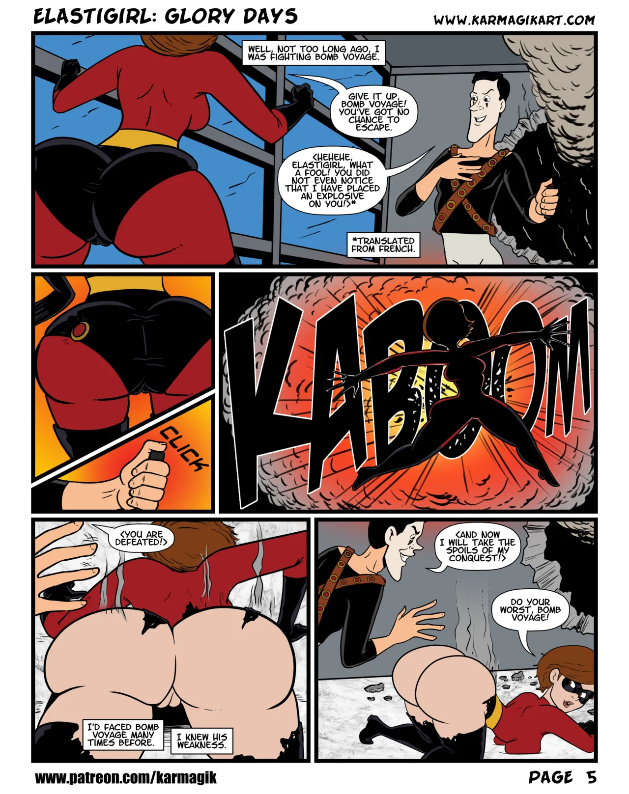 Elasti-Girl: Glory Days page 8 full