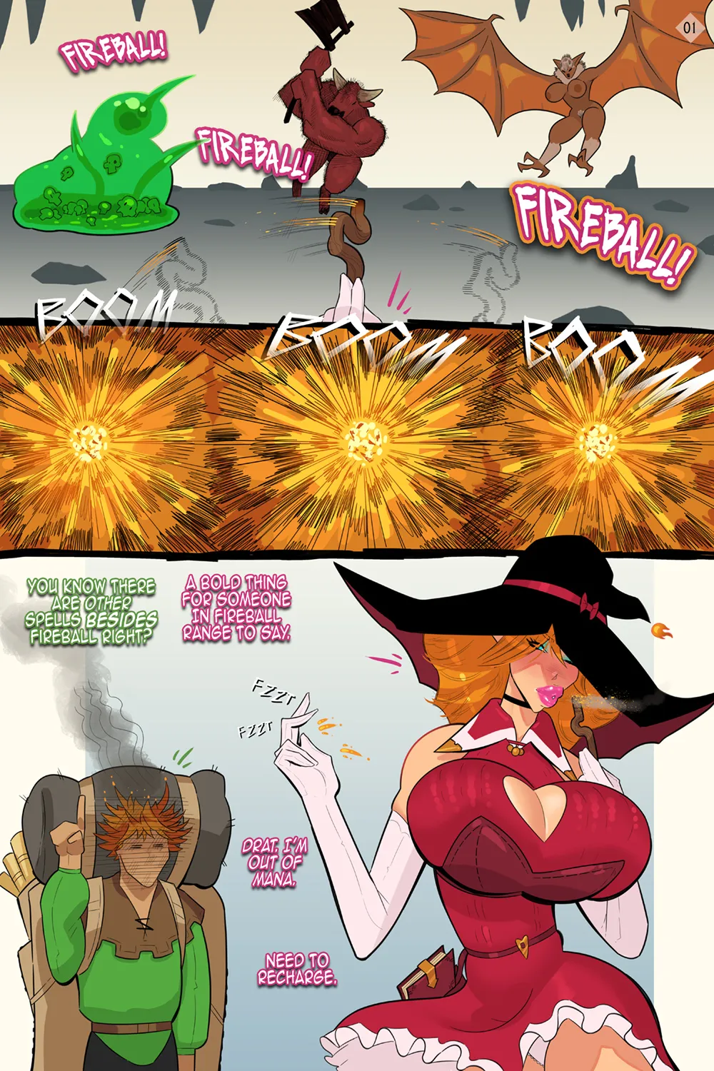 Dungeon Delve - The Black Slime page 6 full