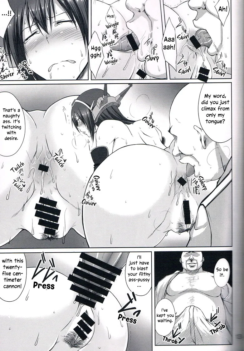 Senkan Nagato Inranka Kaishuu | Battleship Nagato's Naughty Refitting page 12 full