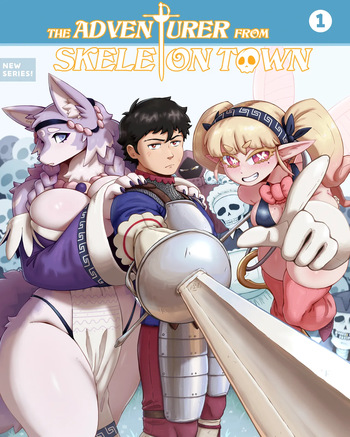 [Gammainks] The Adventurer from Skeleton Town cover