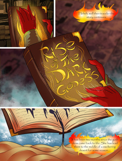 Firedrive24 Comic: Rise of the Dark Goddess CH:1-5