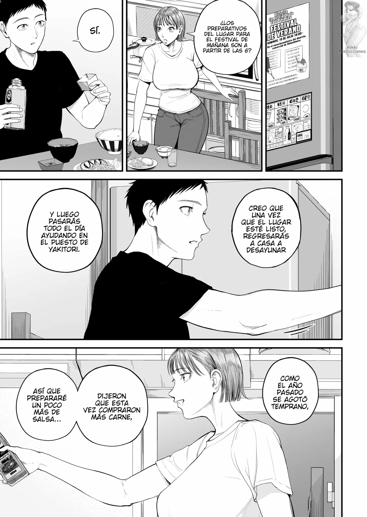 Boshi Jouji 2 ~Daisuki na Musukoni Konyamo Dakareru~ | Romance de Madre e Hijo 2~ Esta noche también mi amado hijo tendrá sexo conmigo~  HikkiTrads page 8 full