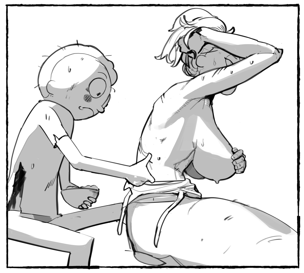 That Time me and my younger brother got stranded in some alien planet and can't get back home. Also I'm secretly attracted to him and I think he is attracted to me too. But I can't say anything- page 12 full