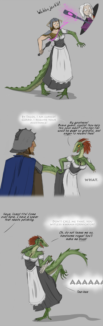 [Valsalia] Lusty Argonian Maid'd [Ongoing] cover