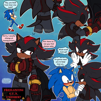 [specialstages] Untitled GUN Uniform Comic (Sonic the Hedgehog) cover