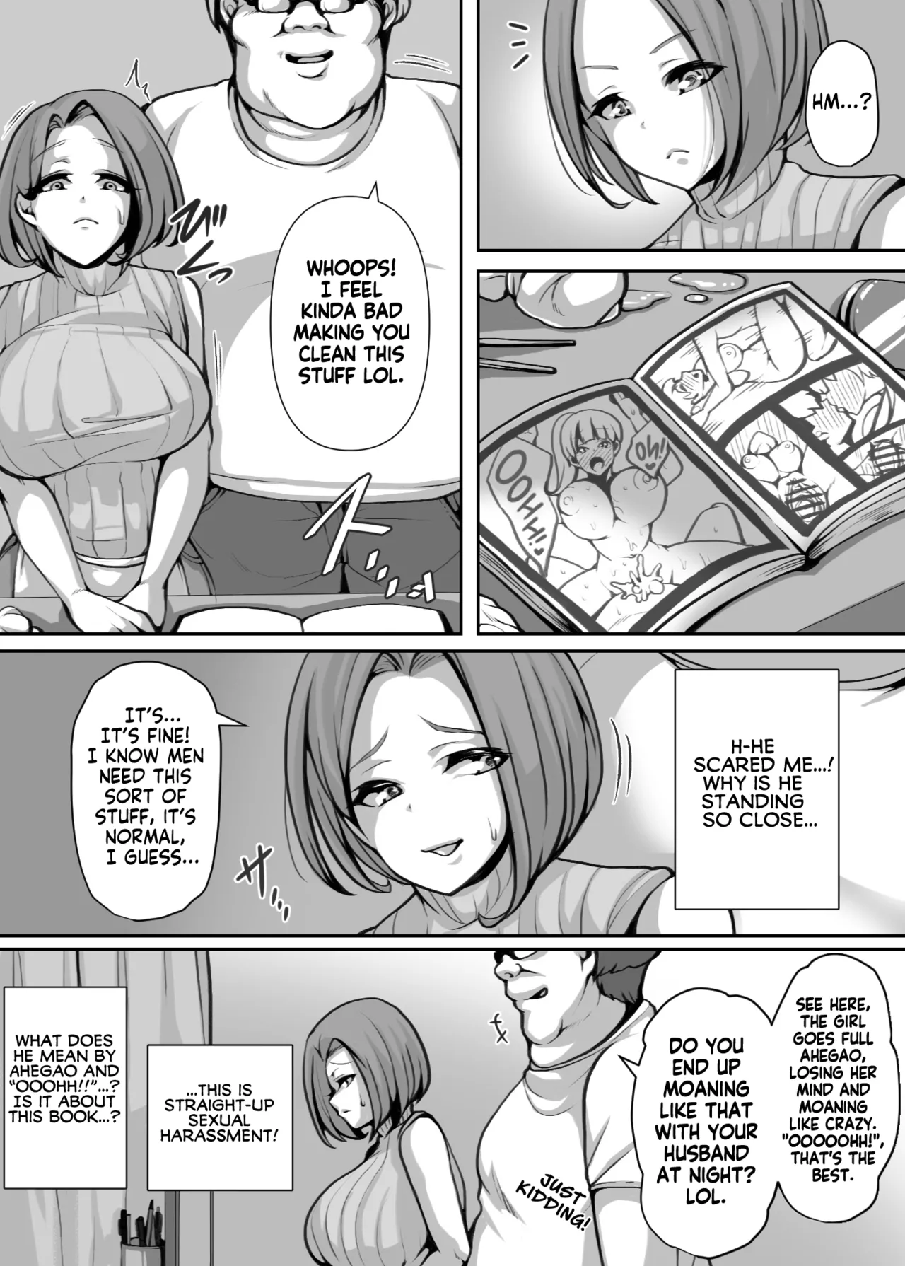 Ohogoe wo Hiteishita Hitozuma ga Otosareru Hanashi | The Married Woman Who Denied Her Crazy Moans Was Defeated page 12 full