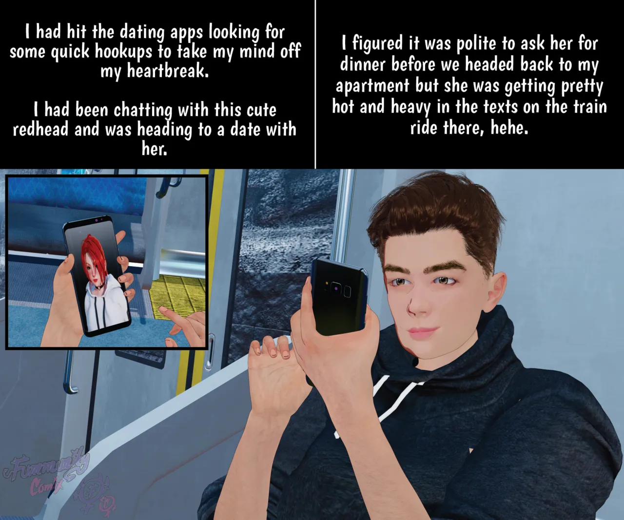 Fummunity Comix: The Trixx to Falling in Love Part 1 page 10 full