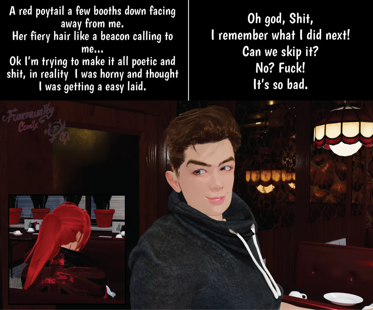 Fummunity Comix: The Trixx to Falling in Love Part 1 page 12 full