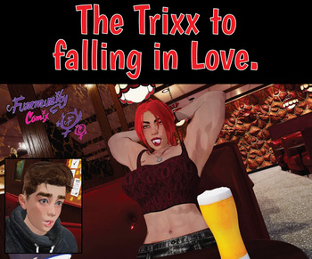 Fummunity Comix: The Trixx to Falling in Love Part 1 (Shaved Version) cover