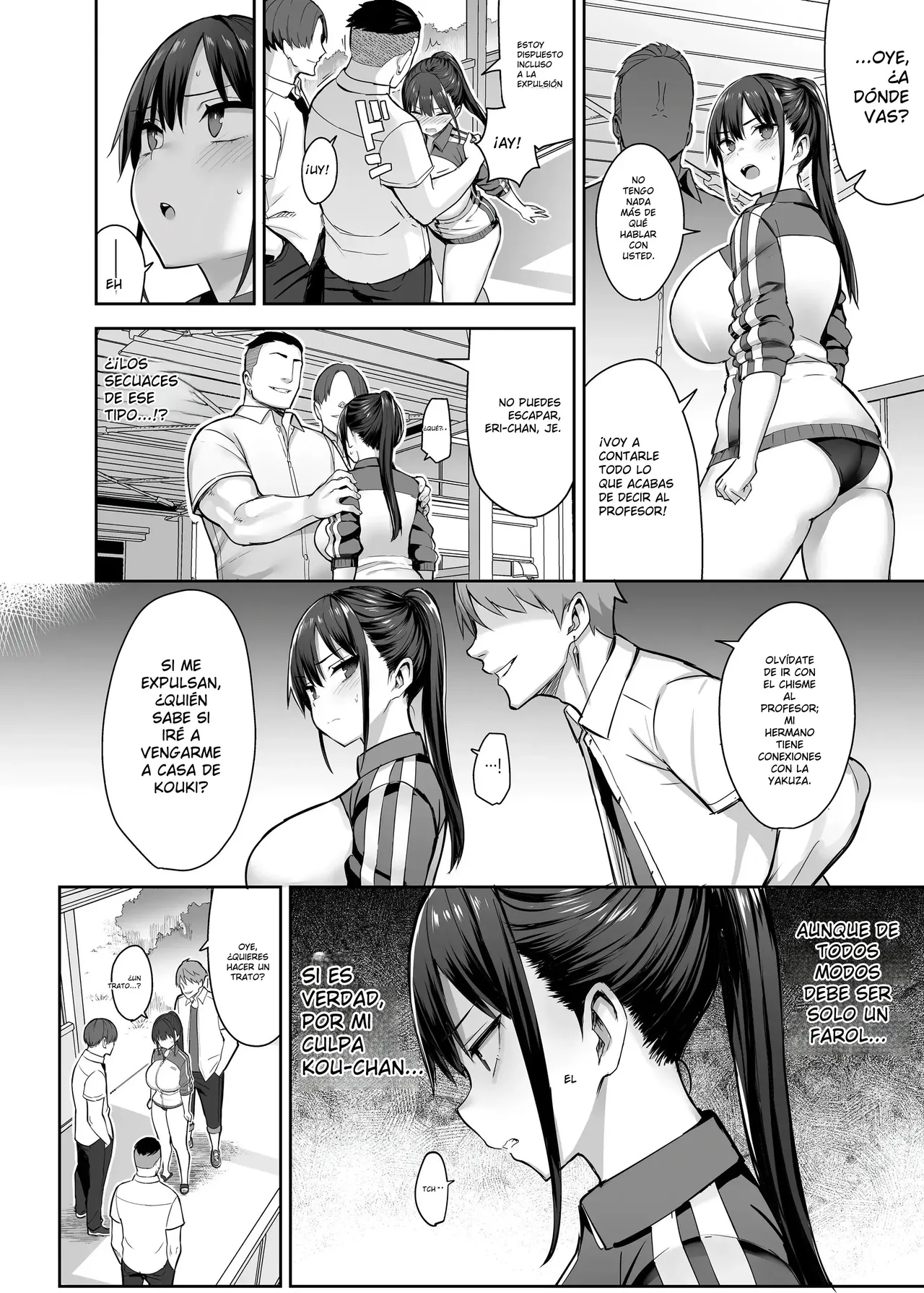 Zutto Suki Datta Kyonyuu Osananajimi ga Furyou-tachi ni Moteasobareta Nanokakan 1 page 11 full