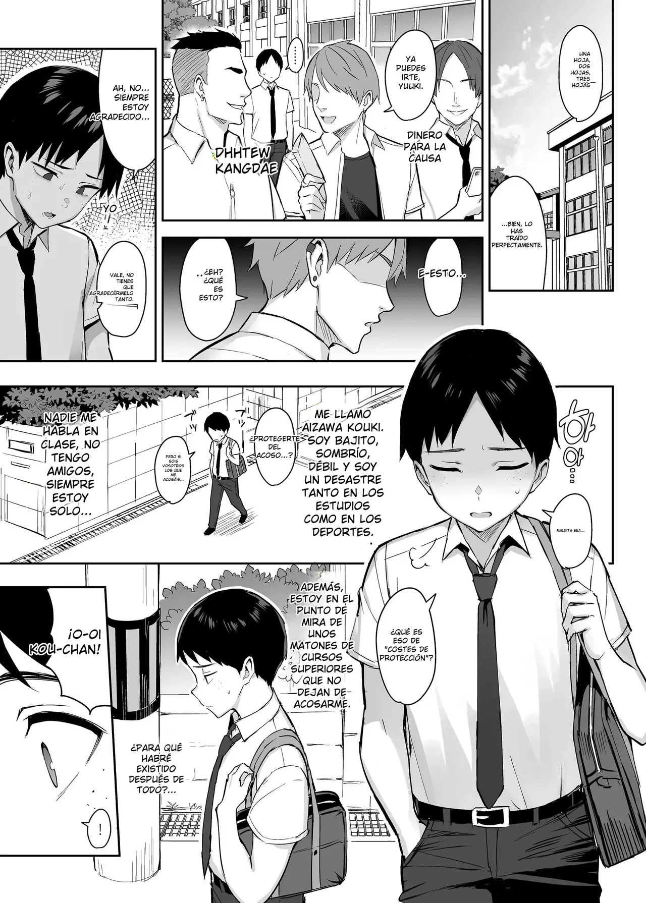 Zutto Suki Datta Kyonyuu Osananajimi ga Furyou-tachi ni Moteasobareta Nanokakan 1 page 2 full