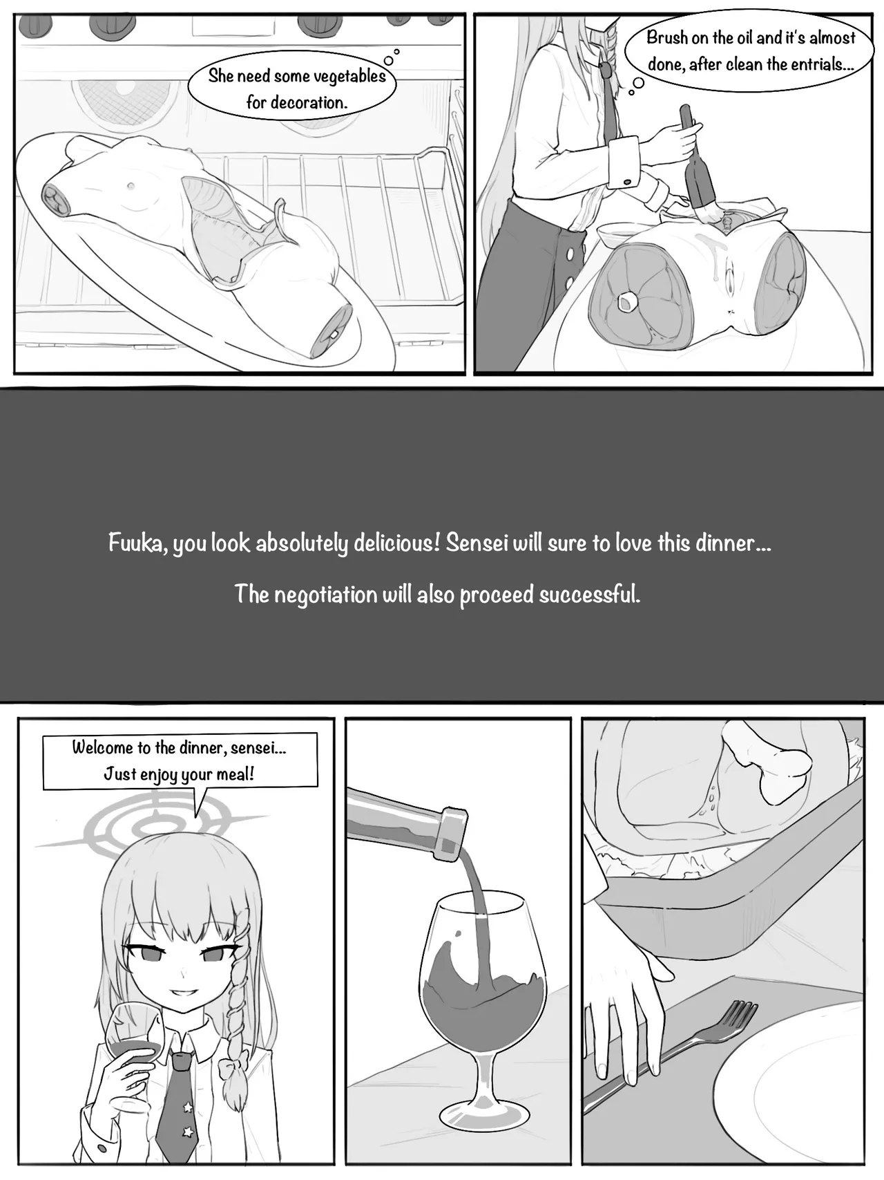 Fuuka Dinner Invitation page 10 full