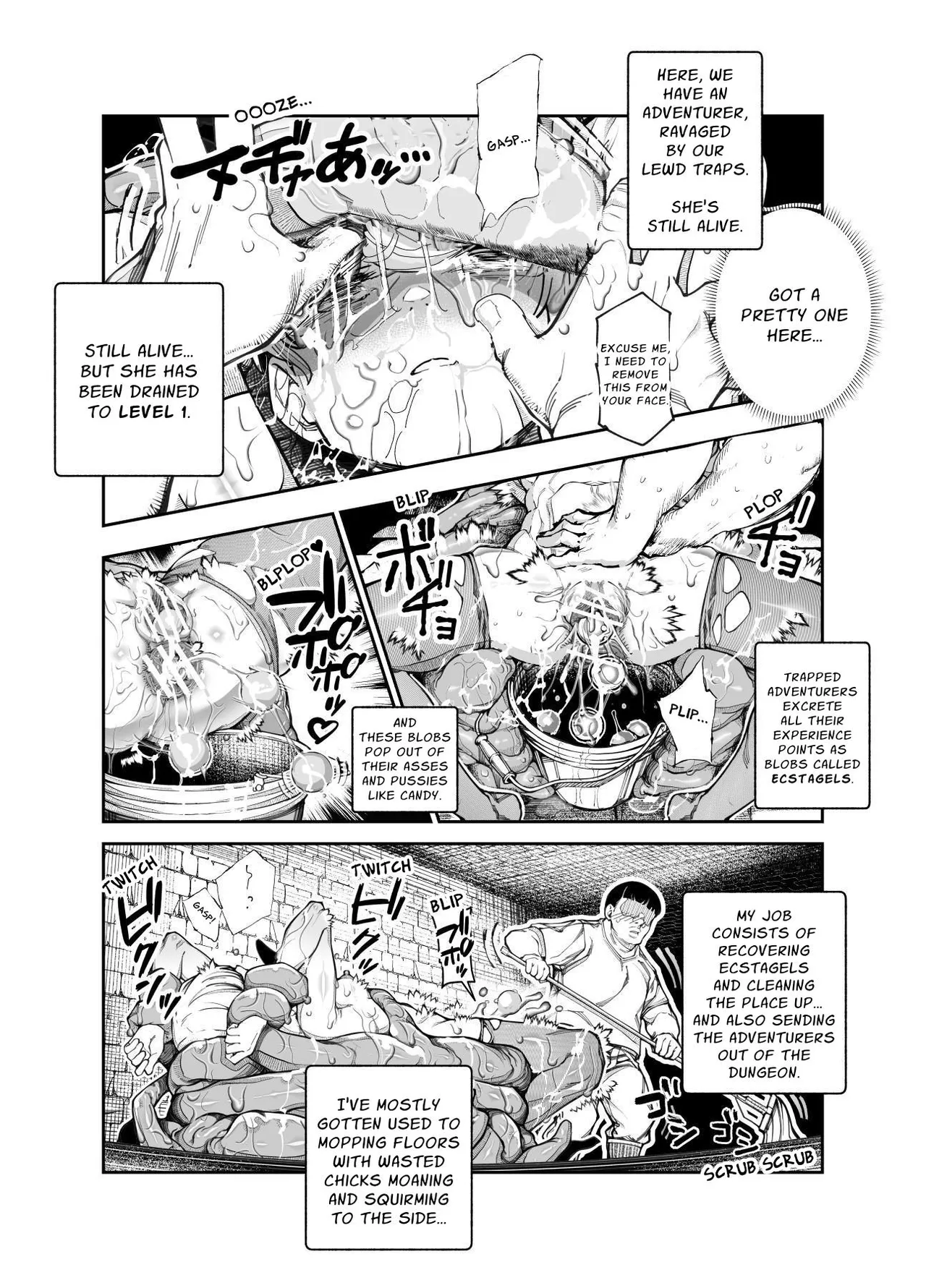 Ero Trap Maint no Oshigoto EX ~Keikenchi Zen Haishutsu Shite Level 1 ni Natta Boukensha Tsumamigui Shitemo Ii yone~ | Erotic Trap Maintenance Job EX page 6 full