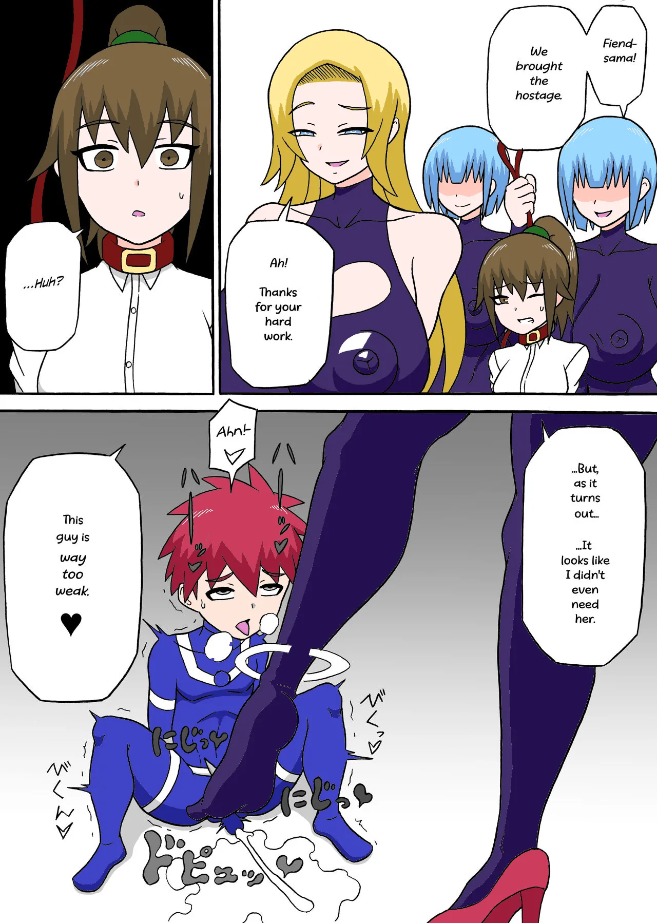 Dosukebe Kaijin ~ Gyaku Netorare-hen~ | Lewd Fiend ~ Reverse NTR Edition~ page 11 full
