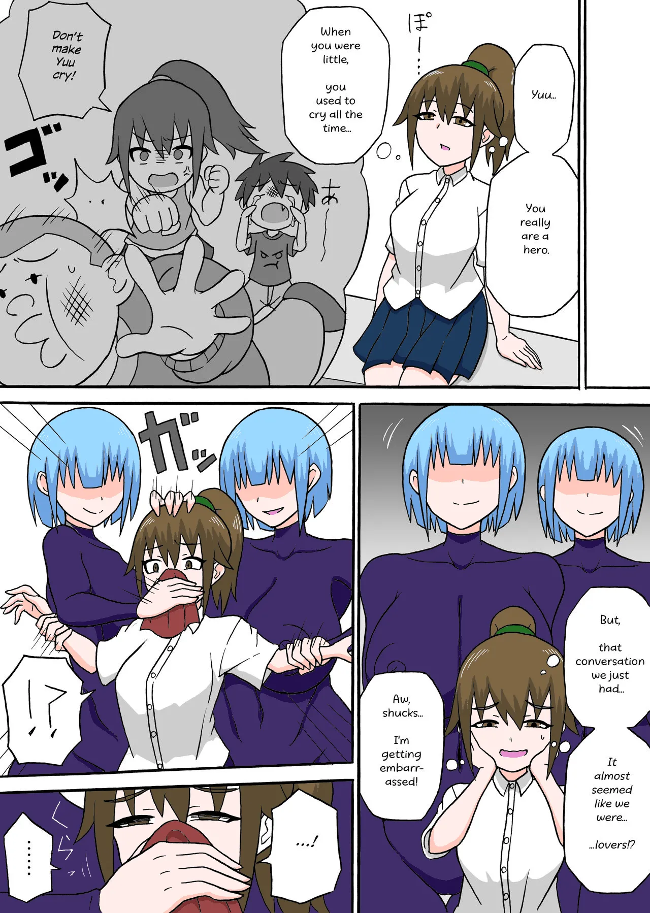 Dosukebe Kaijin ~ Gyaku Netorare-hen~ | Lewd Fiend ~ Reverse NTR Edition~ page 7 full