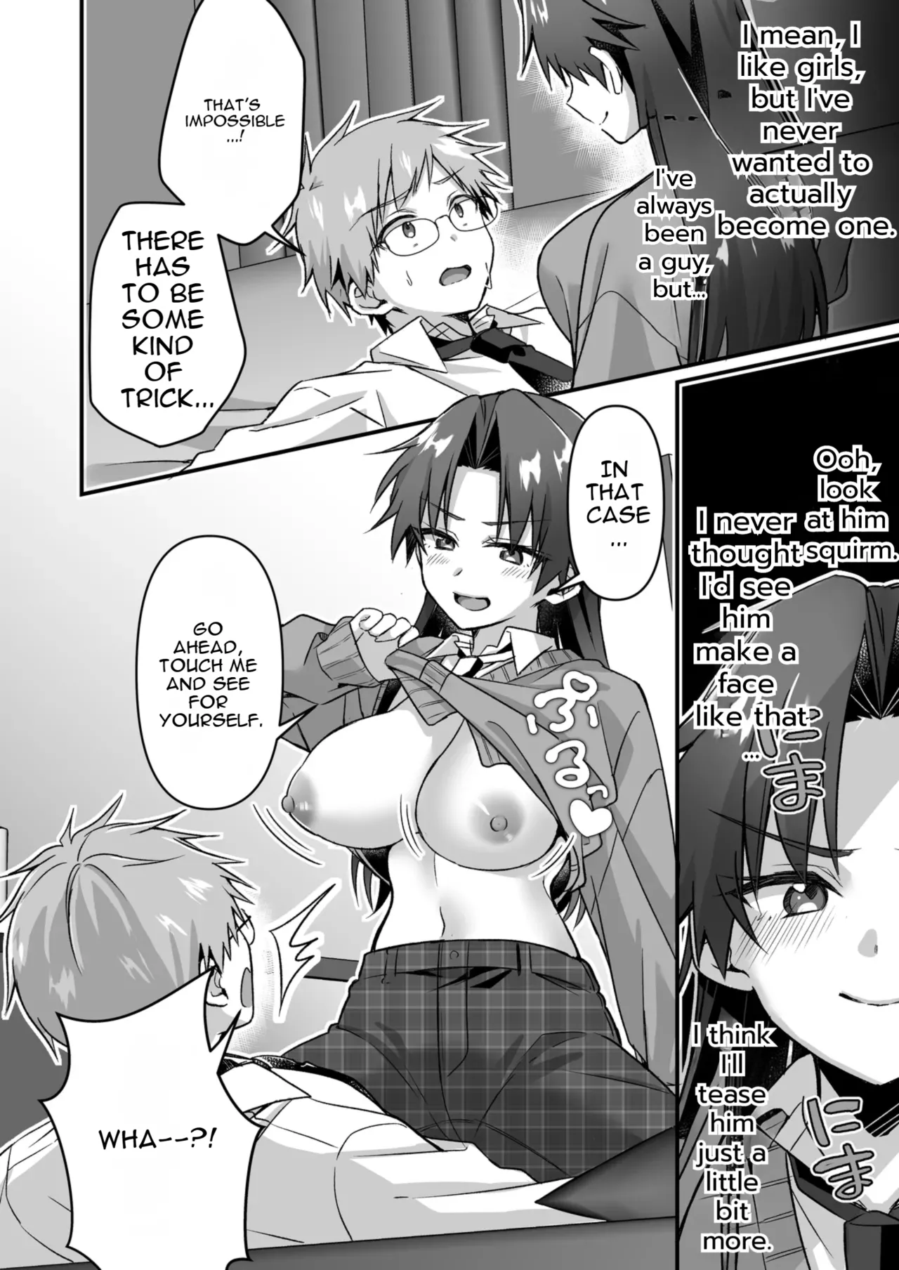 Majimena Osananajimi o Odoroka Seru Tame TS Shita Ore page 8 full