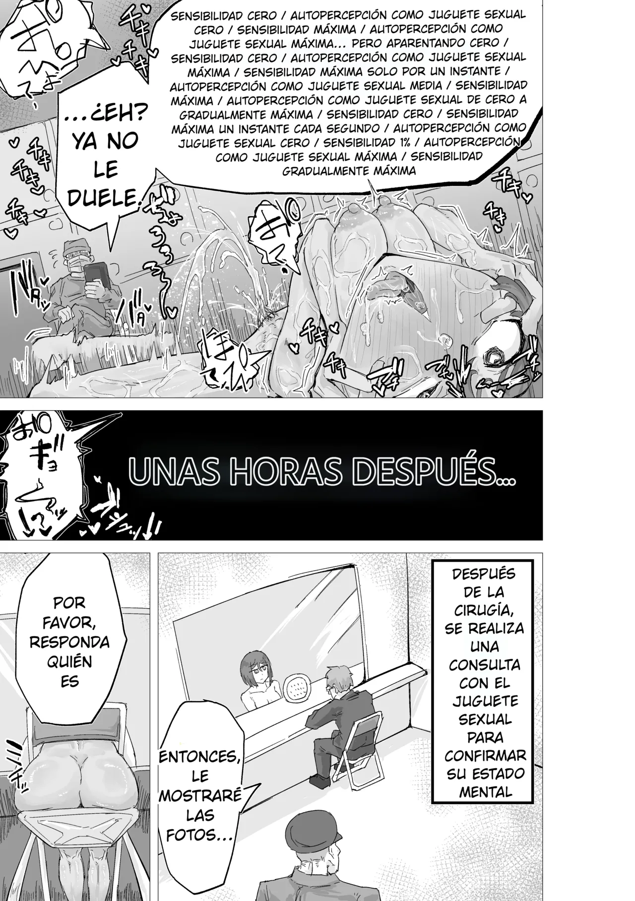 Maso Nikuka Tekigou Shujutsu ~Nikuomo Chiya wa Seibetsu Niku Omocha~| Cirugía de adaptación a juguete de carne ~Chiya Nikuomen: género y juguete sexual~ page 11 full