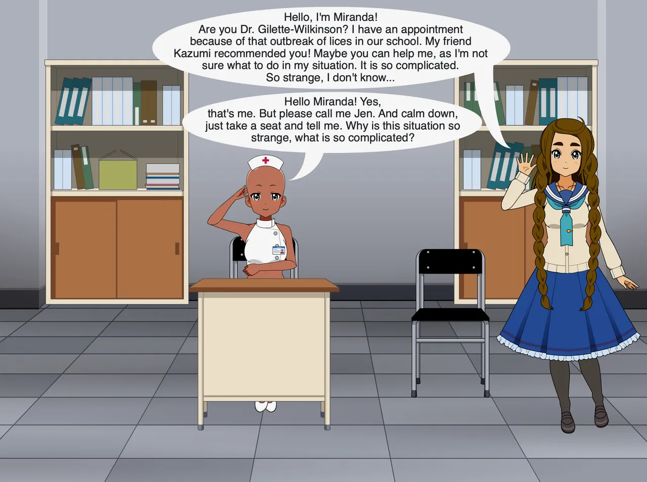 All Bald Hospital - 2 - An Ordinary Day page 2 full