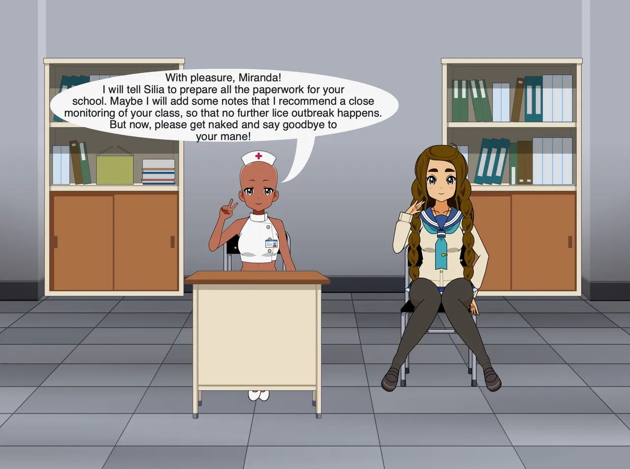 All Bald Hospital - 2 - An Ordinary Day page 7 full