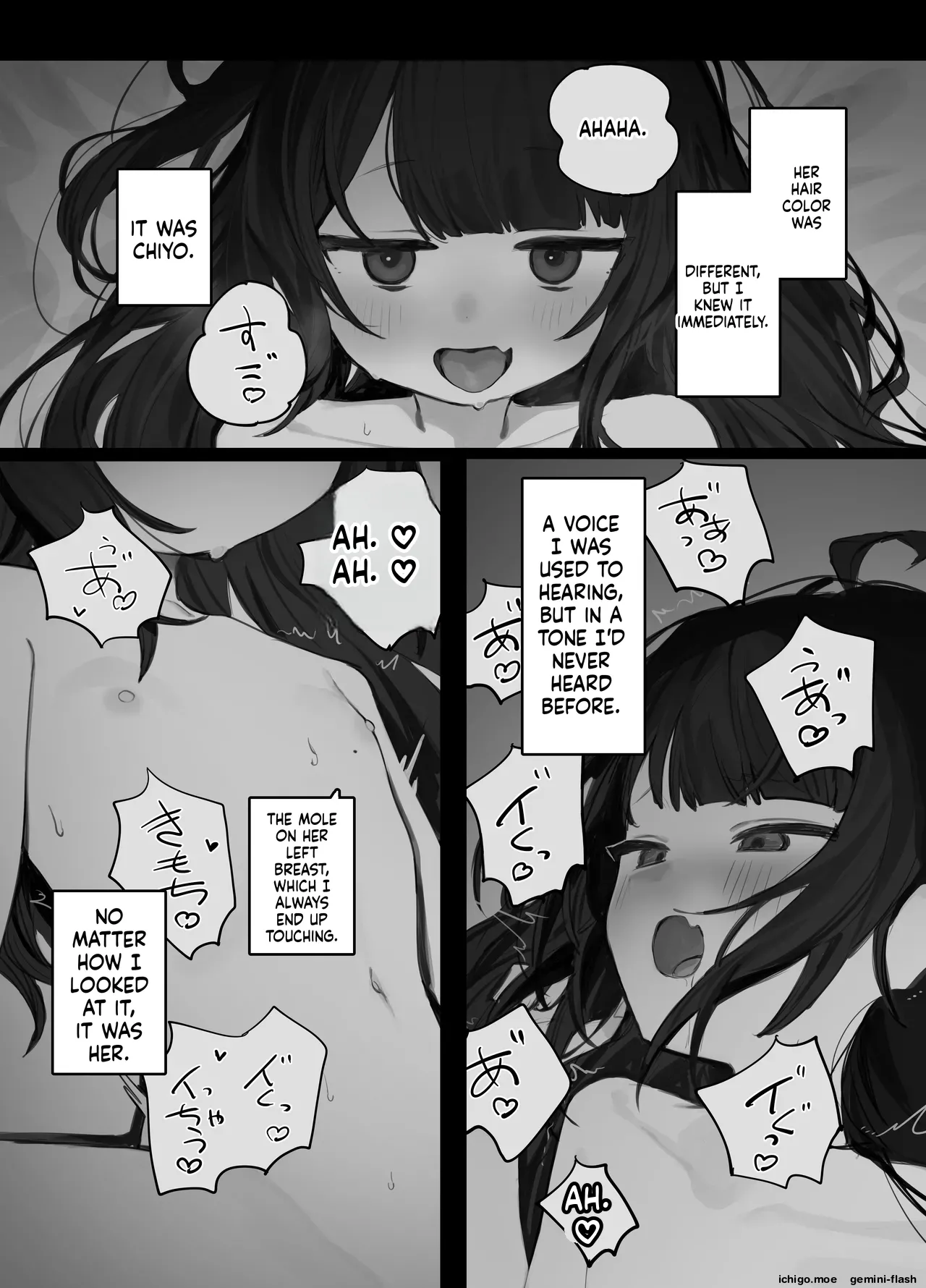 The story of receiving a homemade sex tape from her past. page 9 full