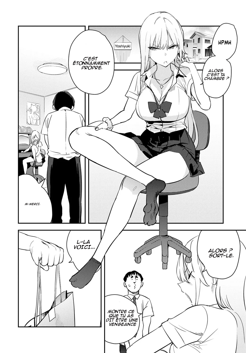 | The Beauty and The Beast ~The Gyaru and The Disgusting Otaku~ 4th page 8 full