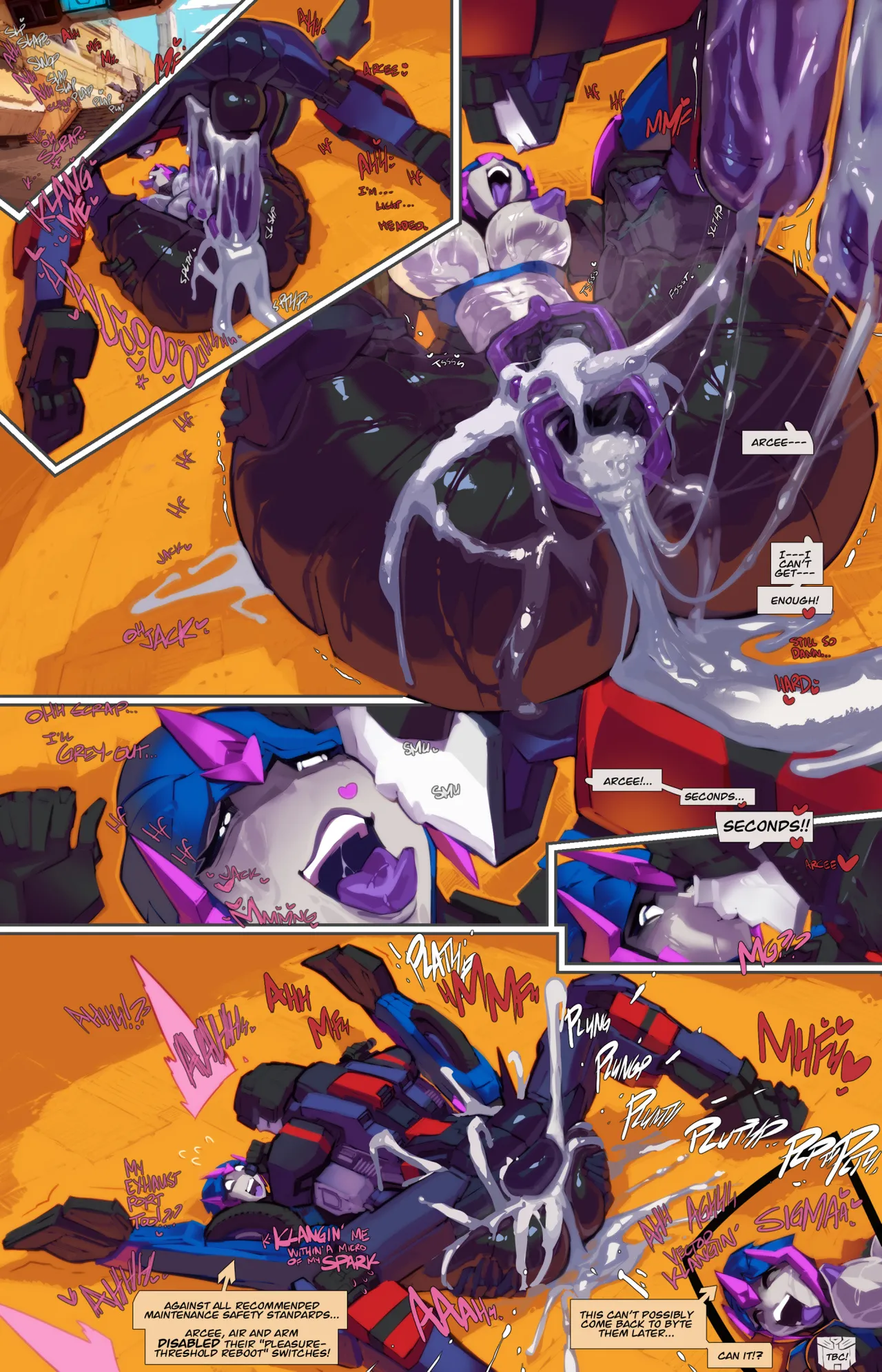 Jack X Arcee: "Autobutt Jack" page 12 full
