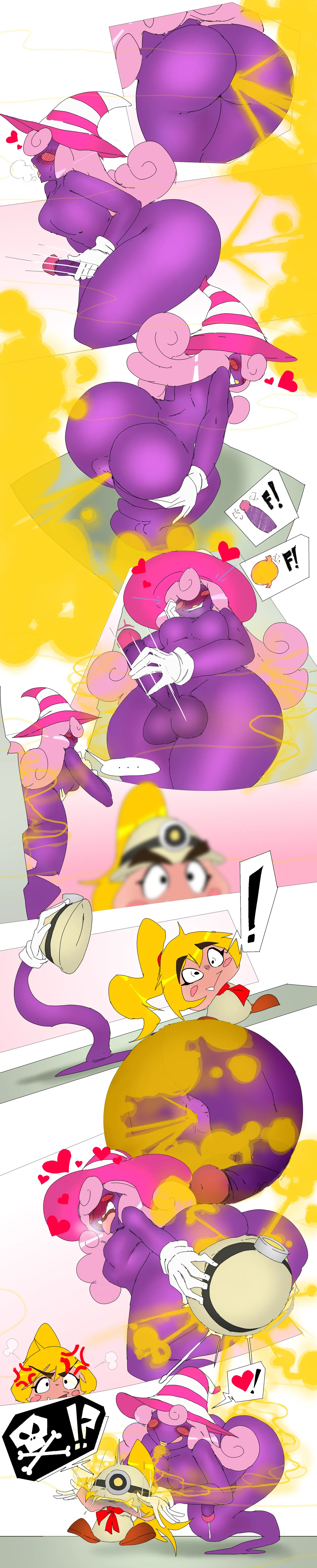 Vivian Farting in Goombella's Cap page 2 full
