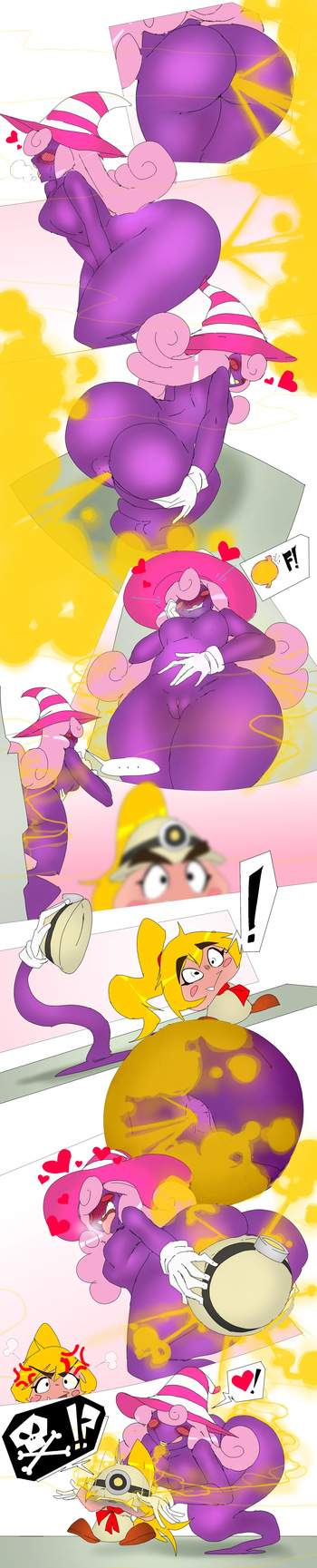 [Lazei] Vivian Farting in Goombella's Cap cover