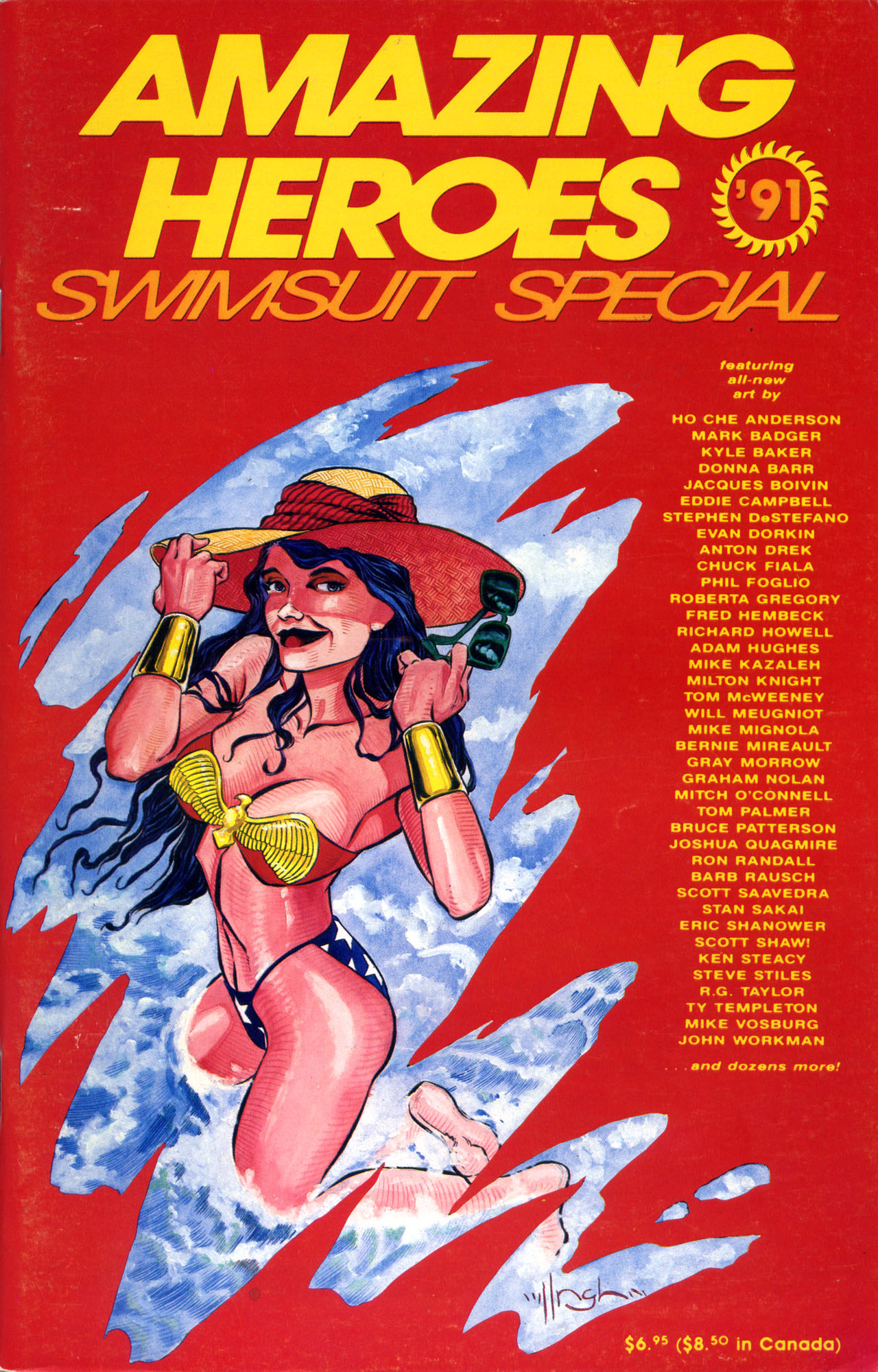 Amazing Heroes Swimsuit 1991 page 1 full