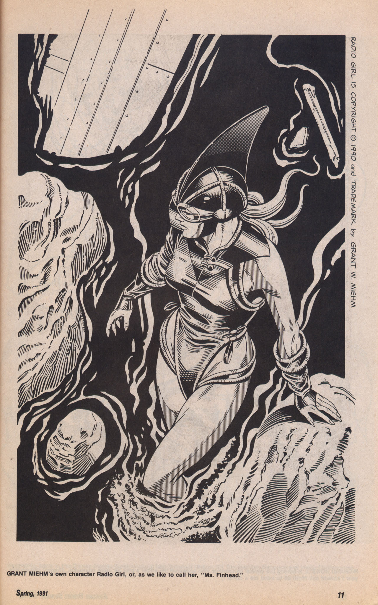 Amazing Heroes Swimsuit 1991 page 11 full