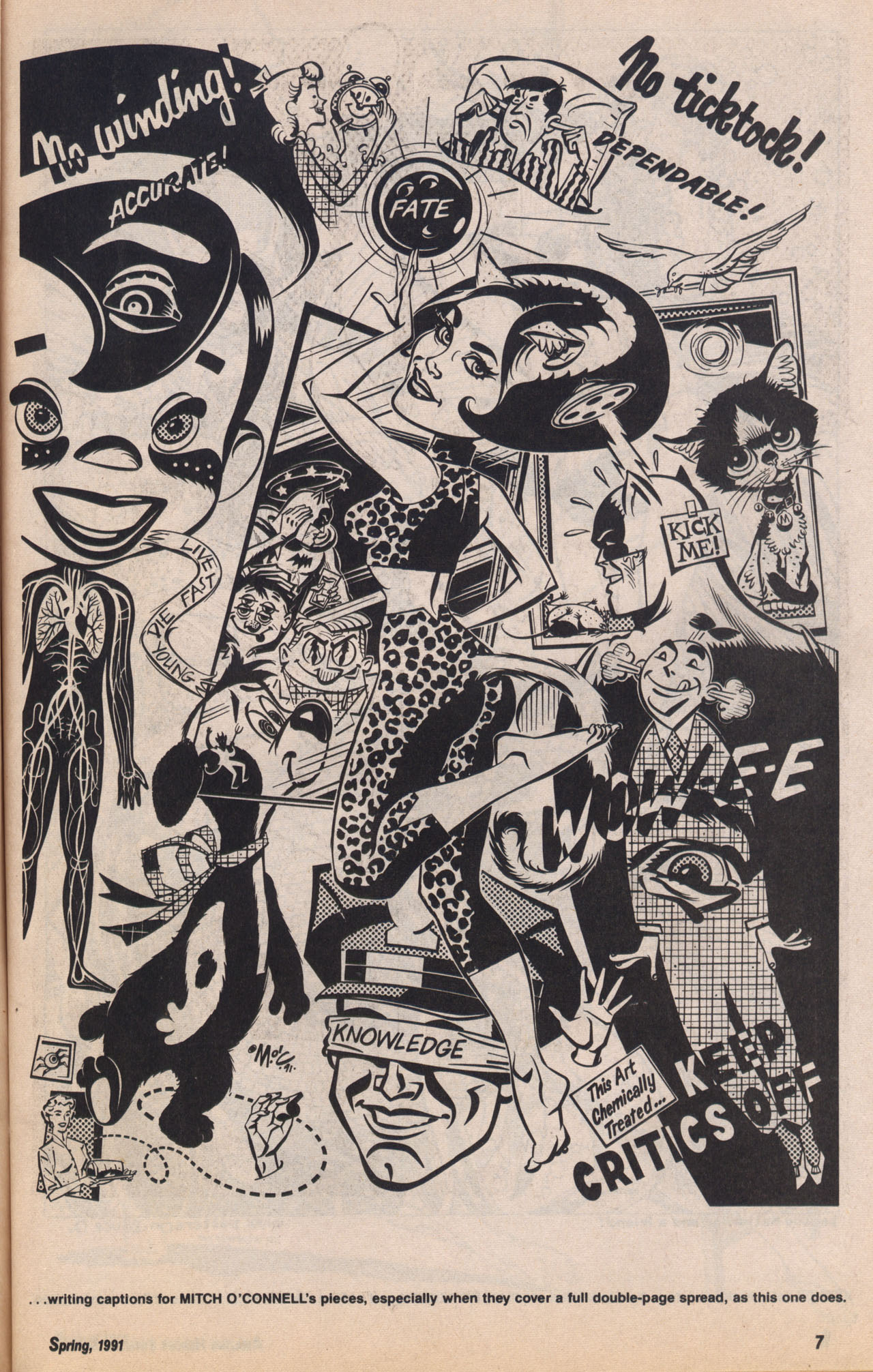 Amazing Heroes Swimsuit 1991 page 7 full