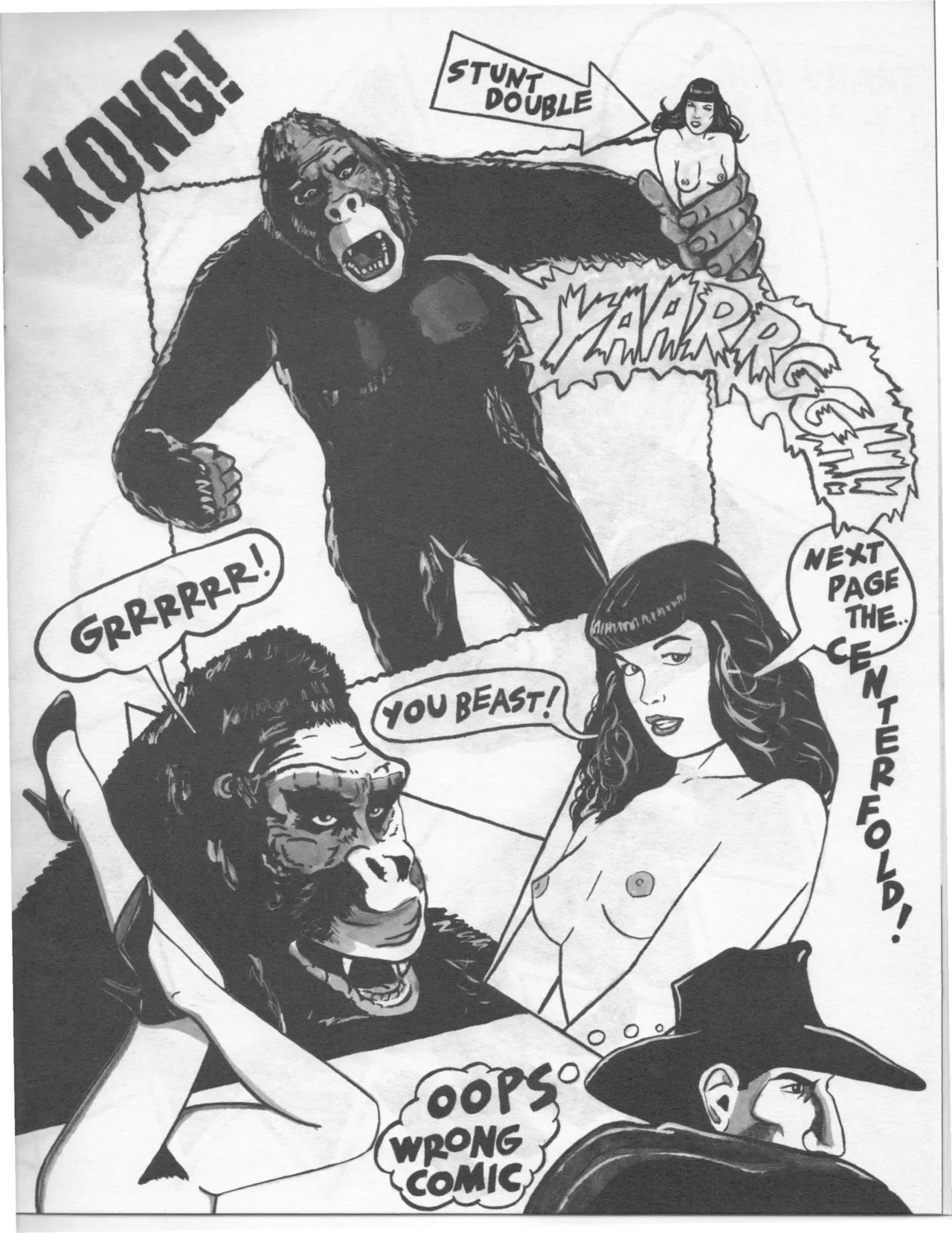 Betty Page Fetish Comix #1 page 11 full