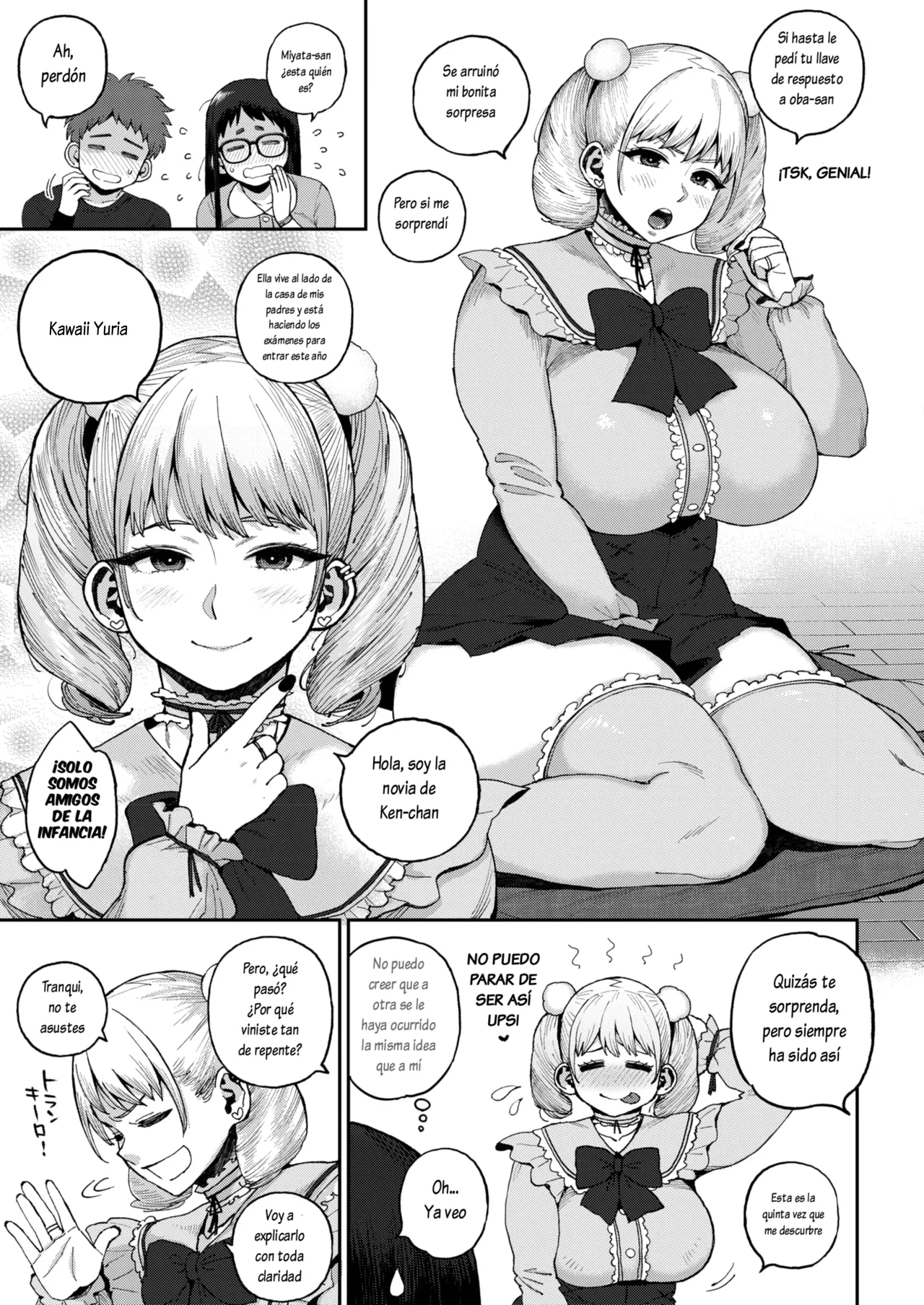 Dekain Girl Hina-chan 2 Osananajimi na Rival Toujou!? page 5 full