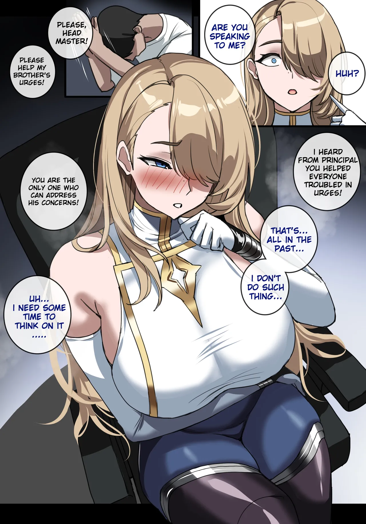 "Headmaster Sex Education"  - Brown Dust 2 page 3 full