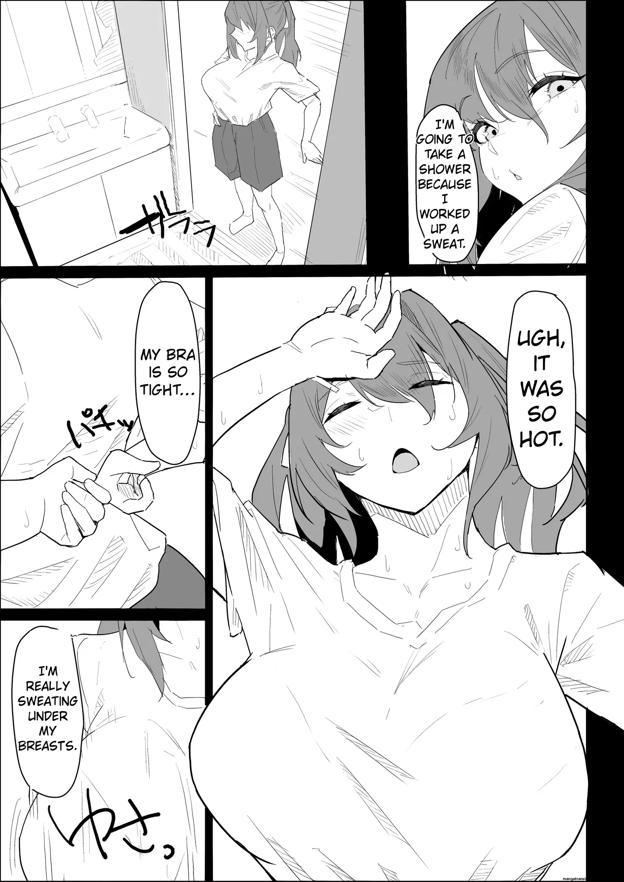 My busty older sister, who has a boyfriend, reluctantly helps me out. page 11 full