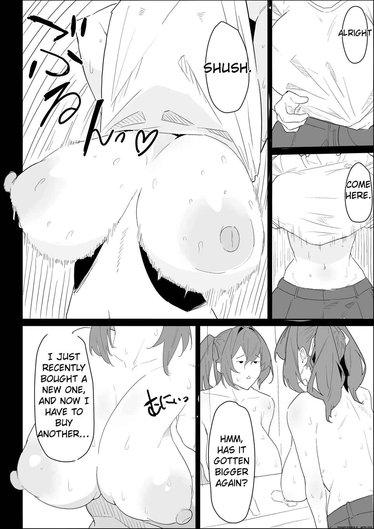 My busty older sister, who has a boyfriend, reluctantly helps me out. page 12 full